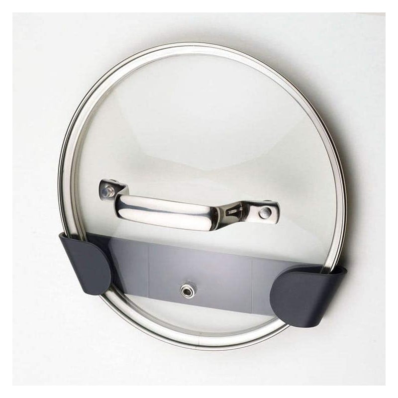 Wspornik pokrywy kotła (1 szt.), wykonany z ABS, wielofunkcyjny, do montażu na ścianie, bez otworów, czarny, 19 x 2 x 3,5 cm