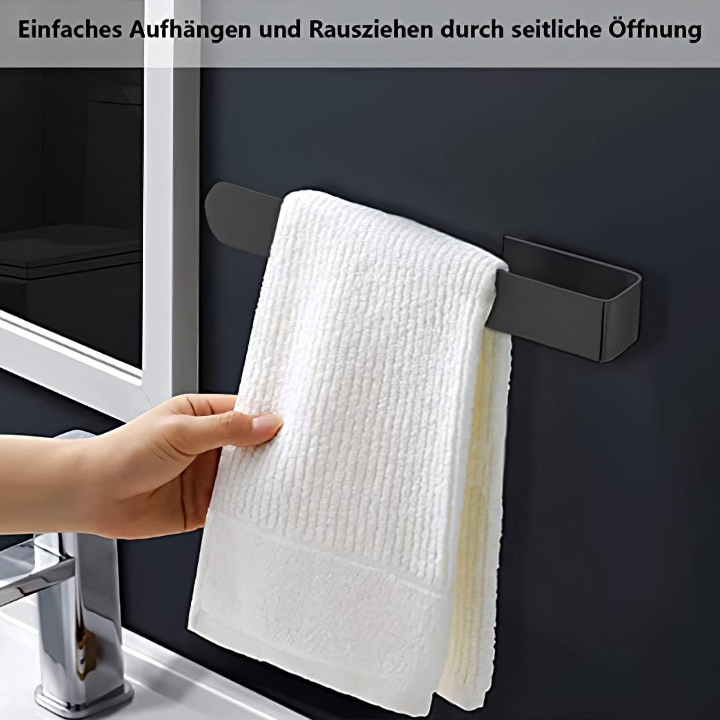 35cm Porte Serviette Salle De Bain Sans Percage Inoxydable Porte Serviette Adhesif Pour Salle De Bain Et Cuisine Acier - 4