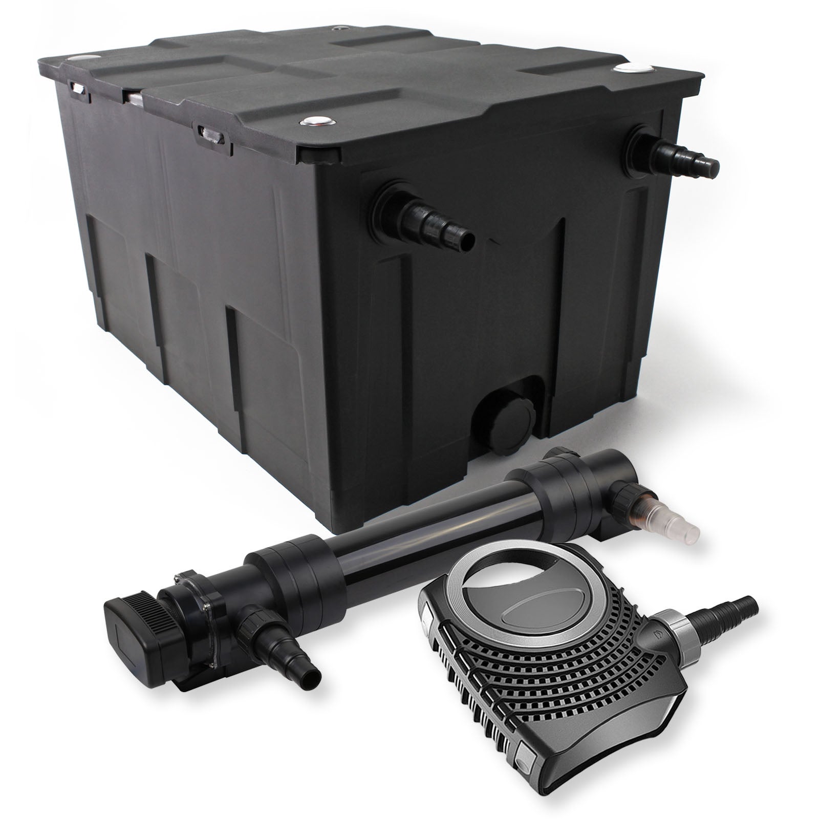 Kit Filtre Bassin SunSun CBF-550 + UV 36W - Jusqu'à 60 000L - Biologique Et Clarificateur