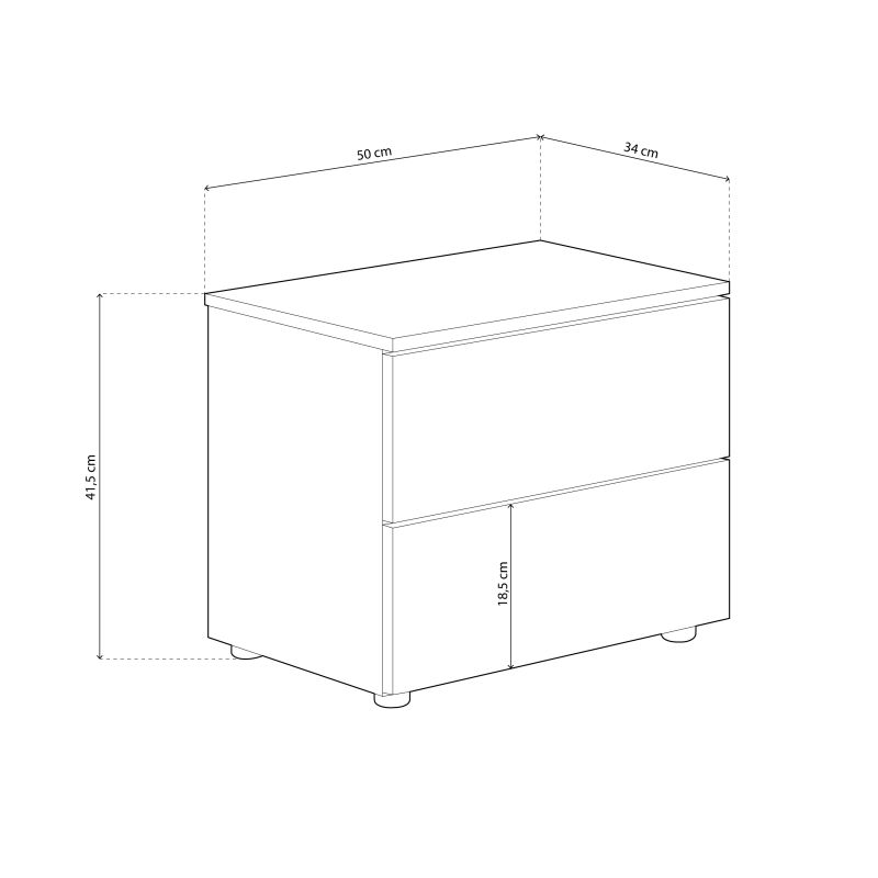 Table de chevet Nitza - 7