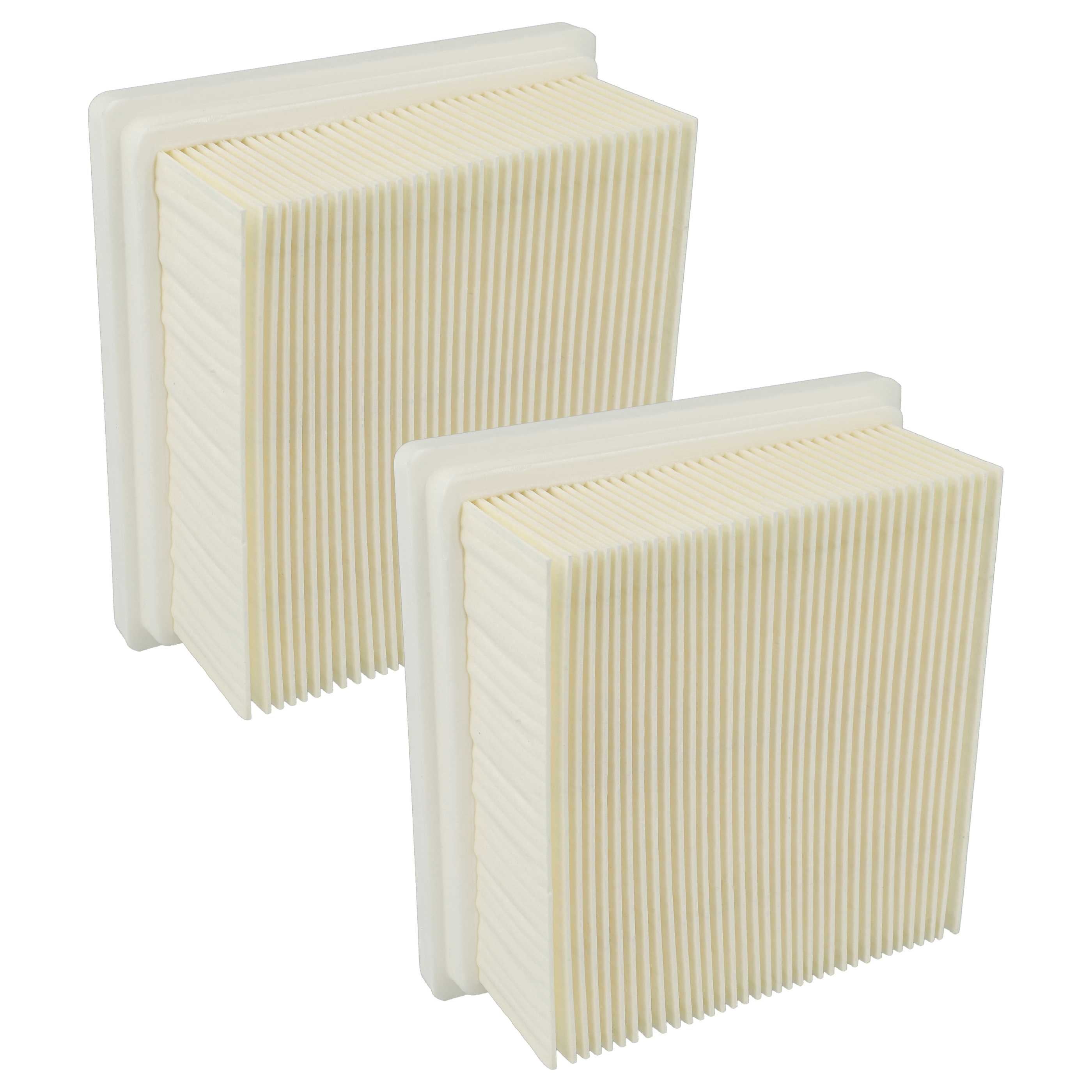 Vhbw 2 Filtri A Pieghe Piatte Per Aspirapolvere Flex VC 35 L MC - Classe F7 23,8x14x5,5 Cm - 2