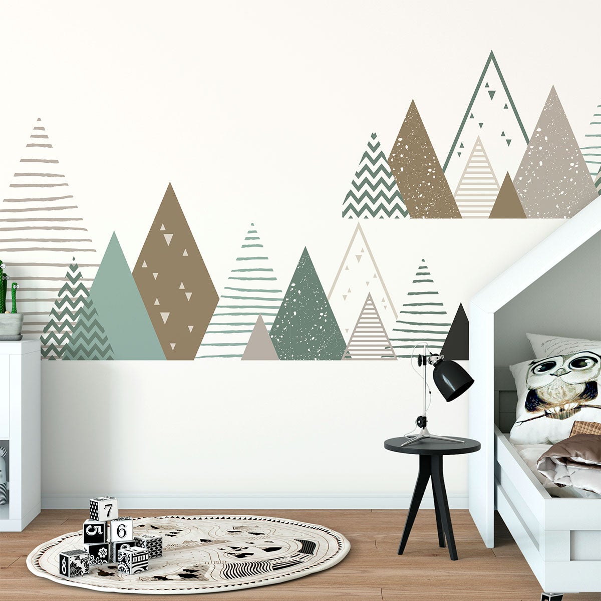 Adesivo bambino di montagna scandinavo tinaka - Sticker adesivo - adesivi murali - 60x100cm - 6