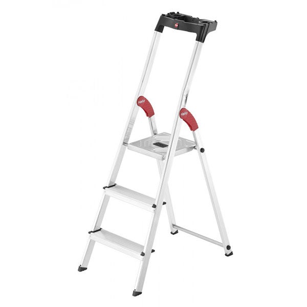 Escabeau 3 marches - Hauteur max. de travail 2.12m - 8503-001