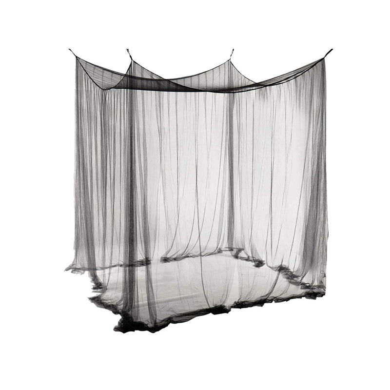 Letni środek odstraszający komary na zewnątrz, oddychające czarne zasłony, czterodrzwiowy namiot, środek odstraszający komary, 190 * 210 * 240 cm