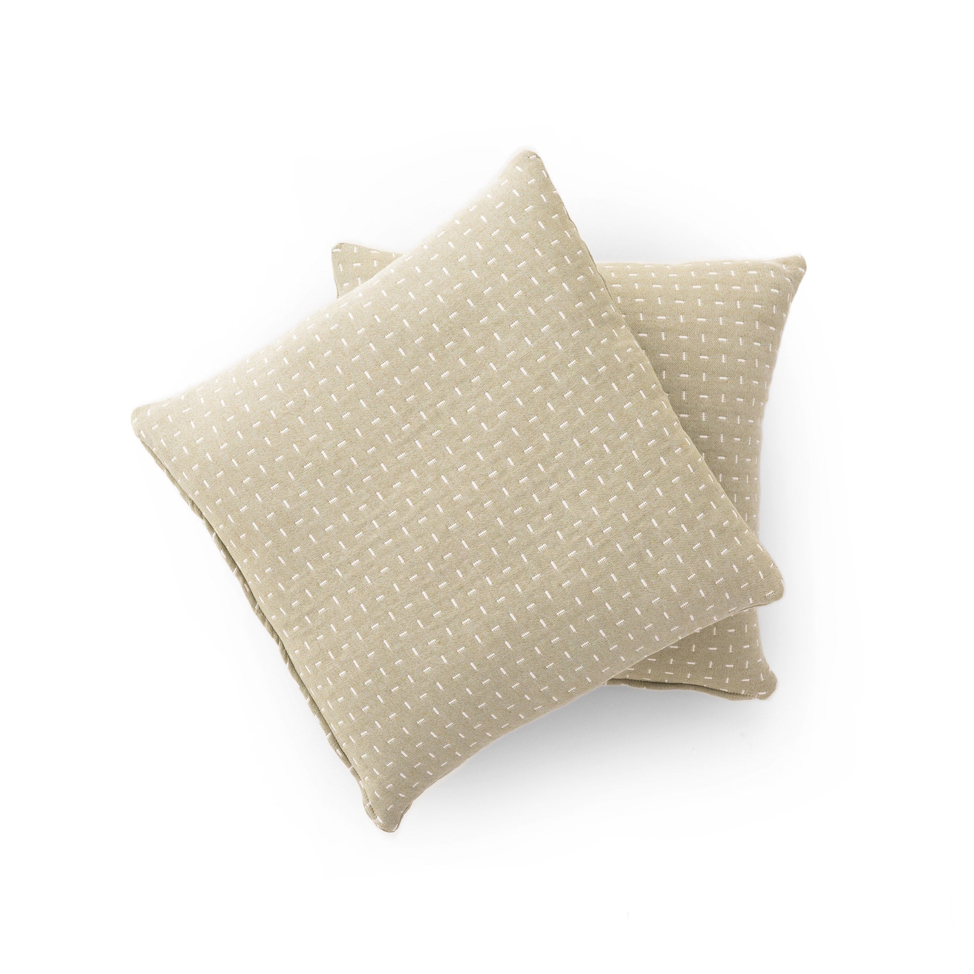 Housse De Coussin Action – 45x45 Cm – 100% Coton – Blanc – Neuve