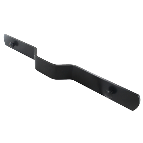 Barre anti-effraction noire, aluminium, L.430 - 6