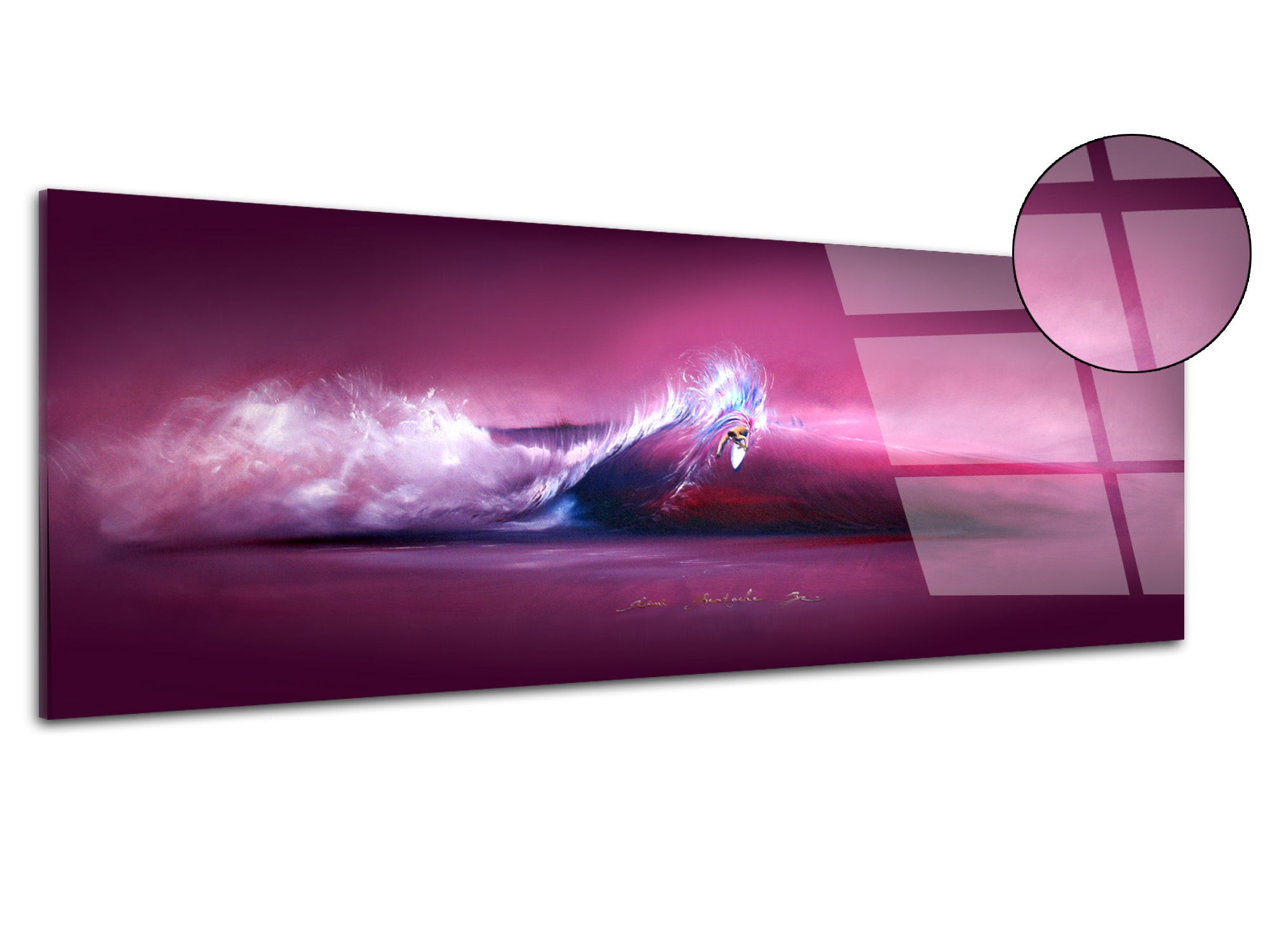 Tableau reproduction sur Plexiglas peinture Rémi Bertoche wack move — free download