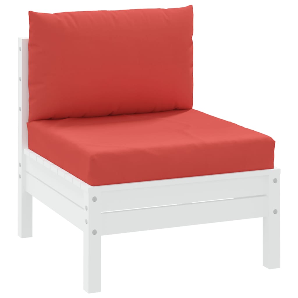 Maison Exclusive - Cojines para palets 2 unidades tela Oxford rojo - 3