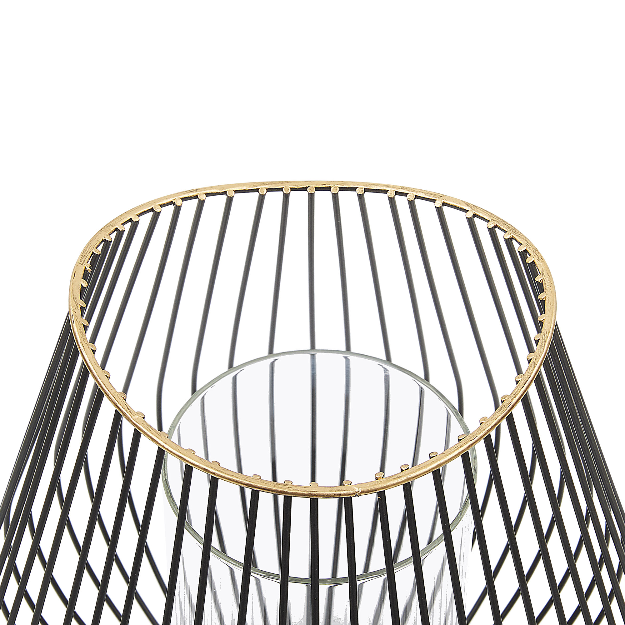 Lanterna THURSTON Metallo 22 cm Nero - 6