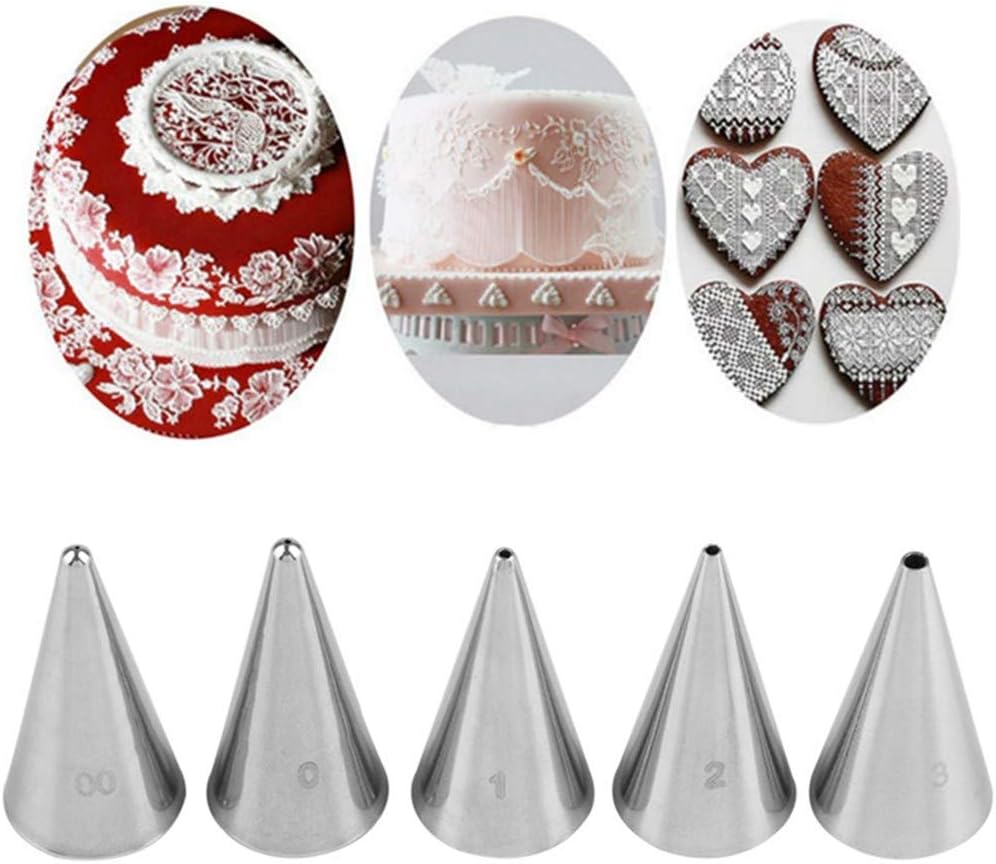 sztuk stalowych końcówek do ciasta, pisanie, akcesoria do dekorowania, rękaw cukierniczy, udekoruj swoje ciasto, ciasteczka