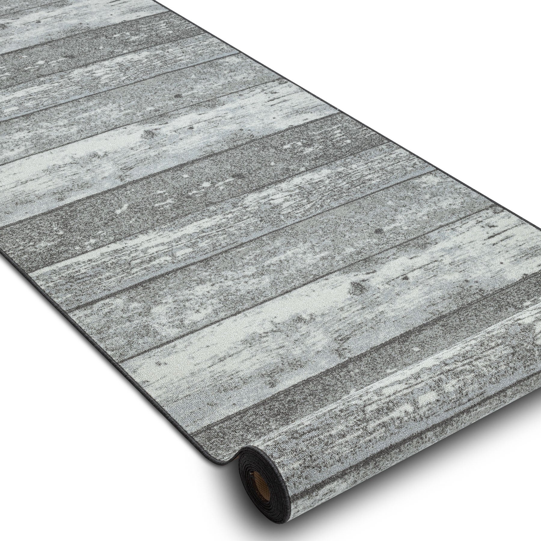 TAPIS DE COULOIR antidérapant 57 cm Bois, planche gris 57x1400 cm - 2