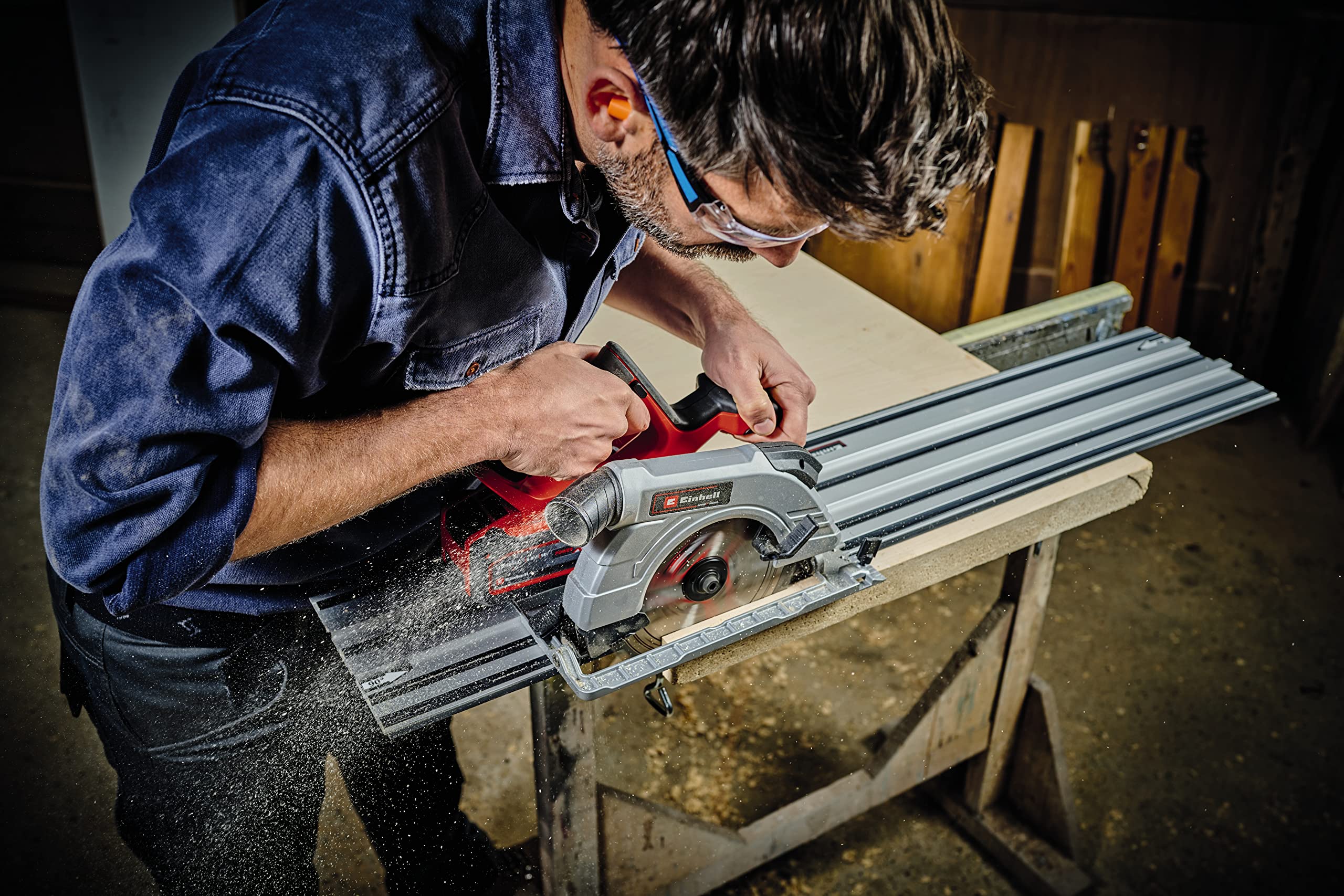 Einhell 4331210 sega circolare portatile 19 cm Nero Rosso 3800 Giri min - 6