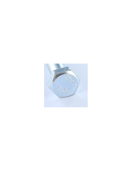Boulons hexagonaux - acier zingué - 10 x 80 mm - lot de 4 Boulons hexagonaux - acier zingué - 10 x 80 mm - lot de 4