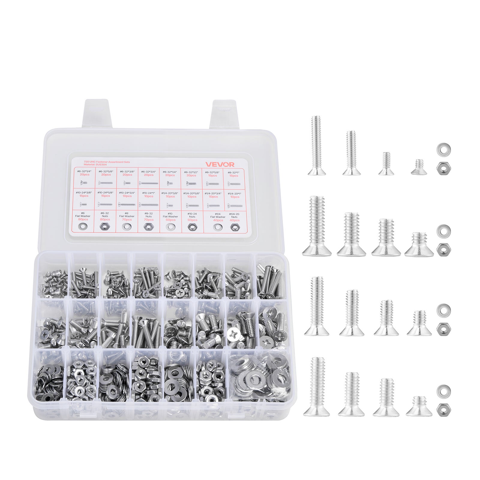 Kit boulon écrou rondelles SOURCING MAP M8 x 30mm Boulon à tête hex 12