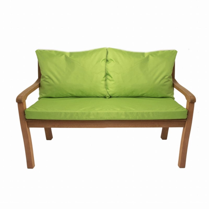 Poduszka ogrodowa na ławkę 120x50x7cm/2x50x56cm Poduszka na ławkę limonkowa poduszka na meble ogrodowe Wygodne poduszki na sofę na patio i werandy