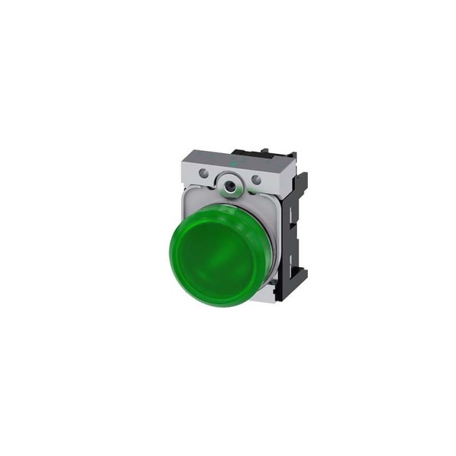 Indicatore Luminoso verde LED 230V 22mm