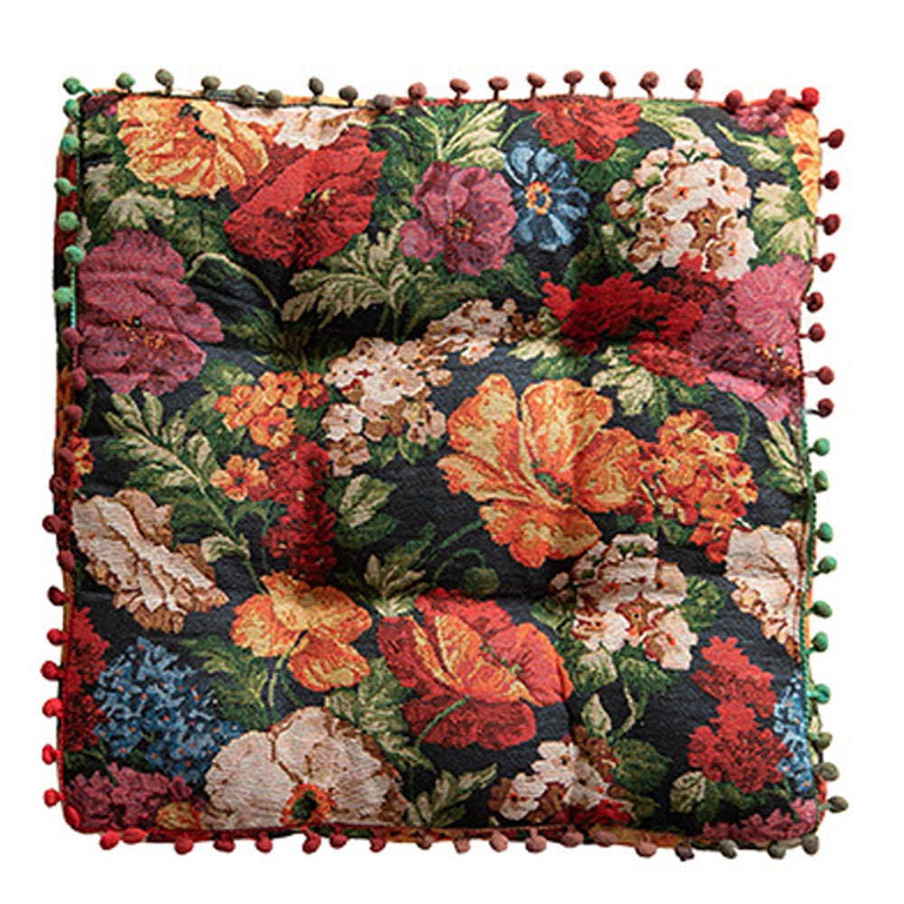 Pakiet 1 sztuka - 40x40x5cm - Kwadratowa poduszka Pluszowa poduszka podłogowa do sypialni - Poduszka dekoracyjna do sypialni, na sofę, krzesło