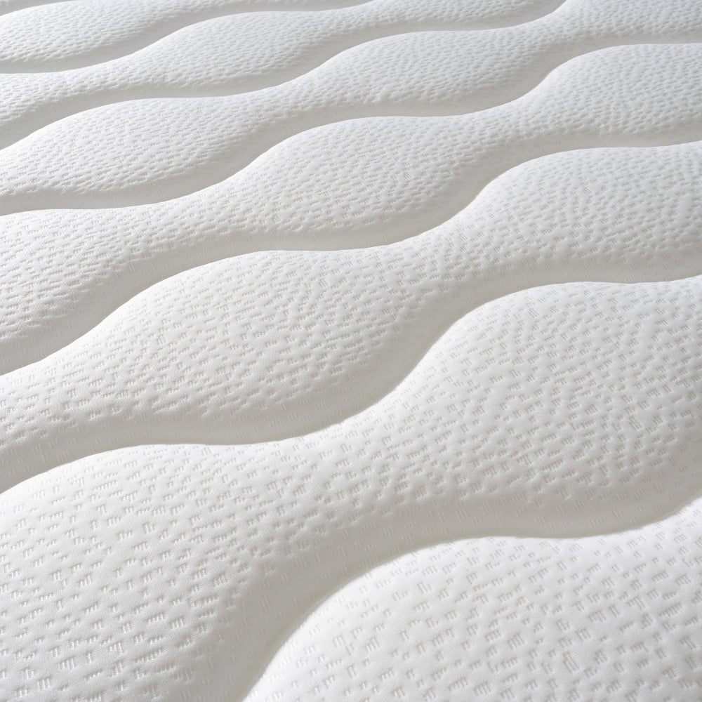 Matelas Mousse 150x190 - Ferme - Réversible - Côté Été/hiver - H25 Cm [+2 Oreillers] - 4