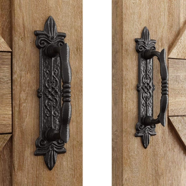Poignées de porte - Vintage - 653-96mm - Alliage de zinc - Modèle Antik