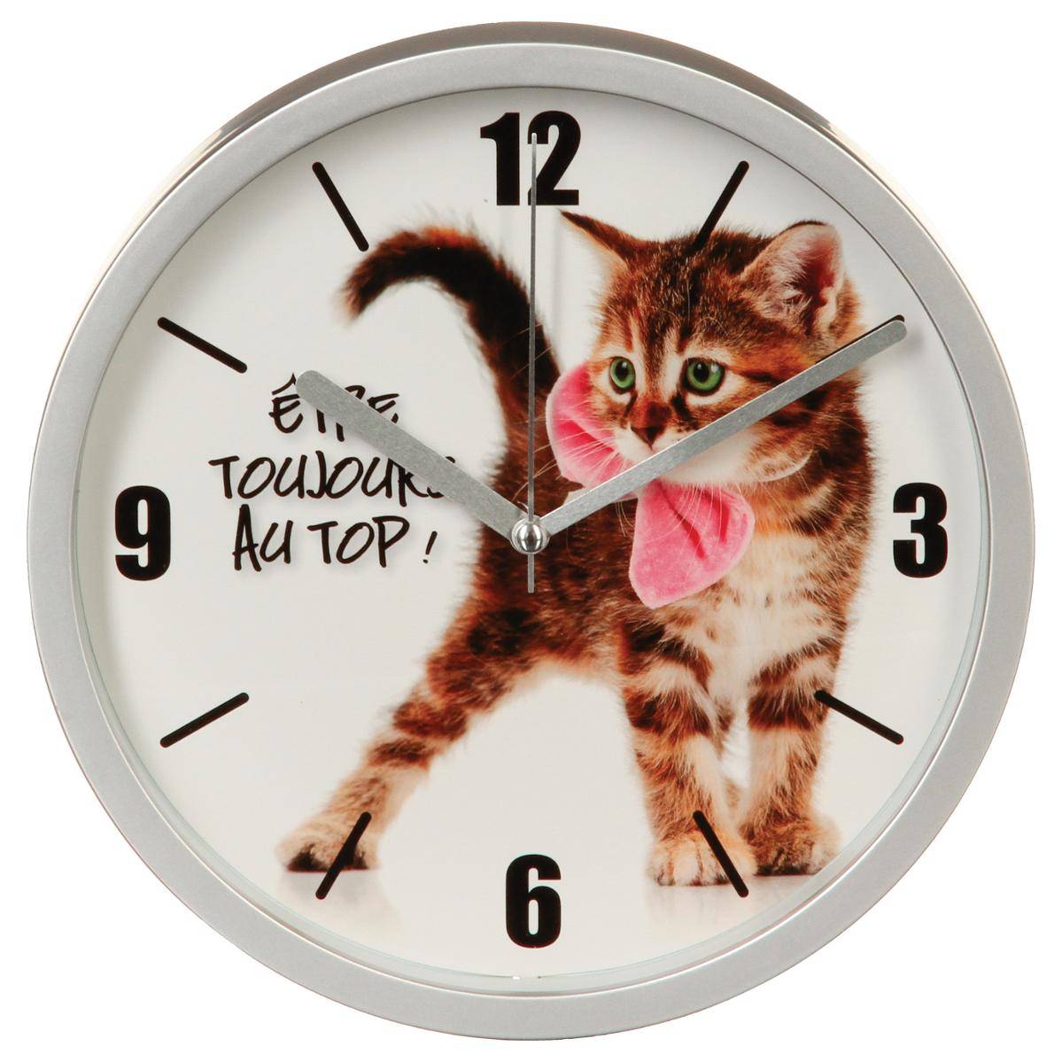 Horloge Alban, verre, D76 cm | 3 Suisses Horloge Alban, verre, D76 cm | 3 Suisses