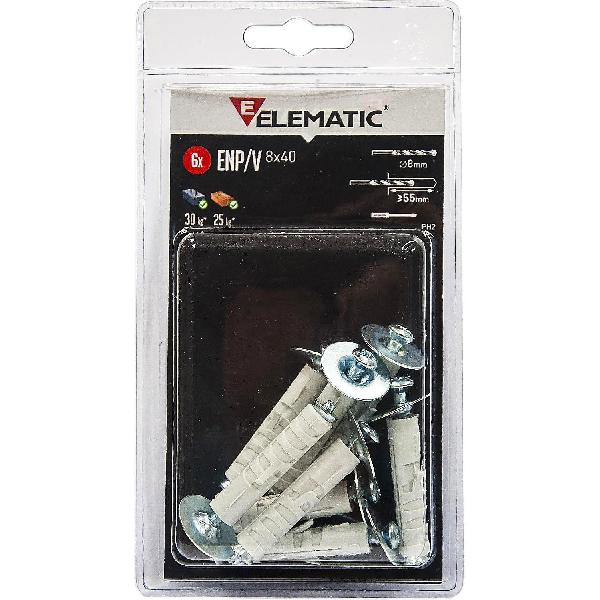 BOX T6 TASSELLI C/VITE Mm. 8 200 Pezzi - Foto 11