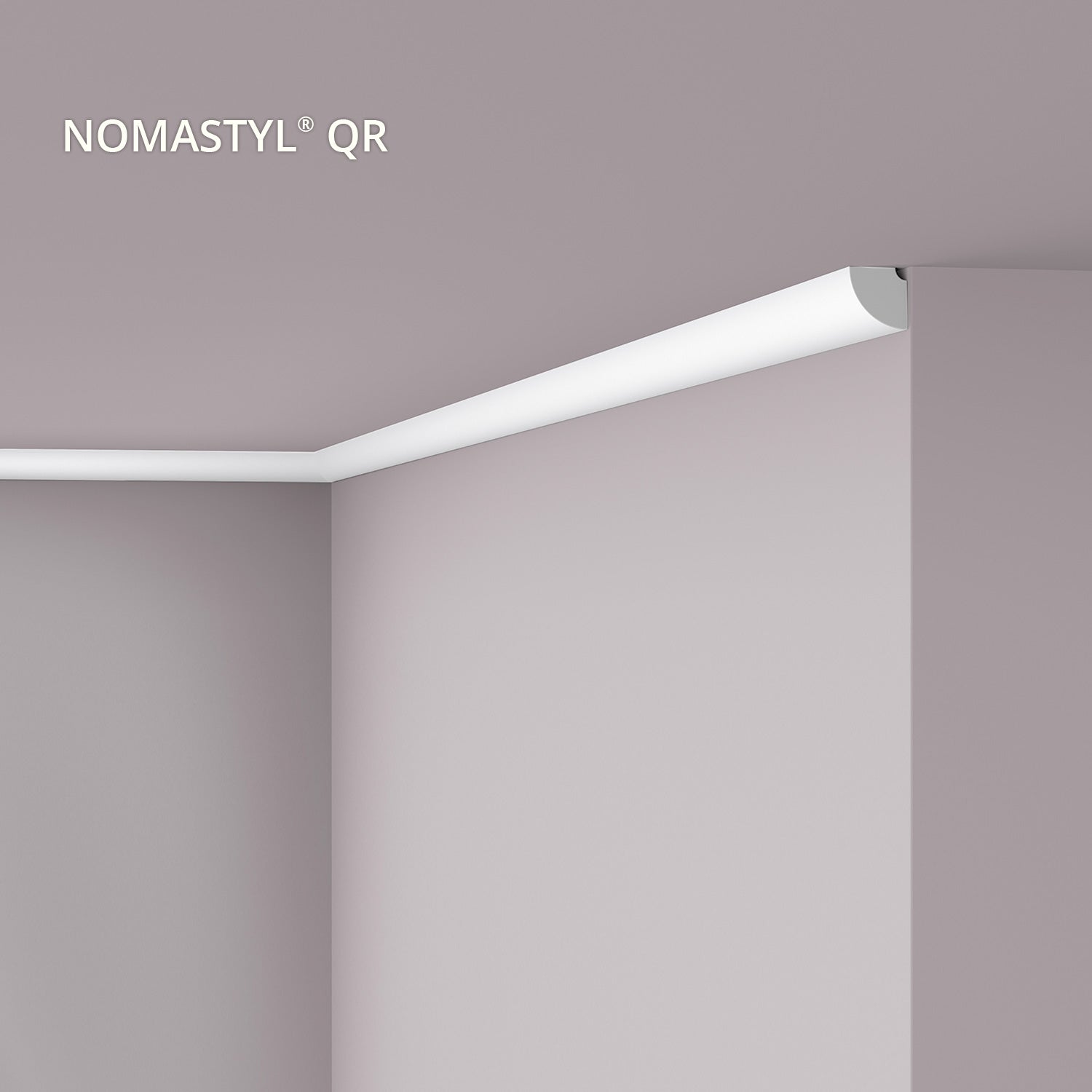 Cornisa NOMASTYL QR Moldura decorativa Perfil de estuco 2 m - 2