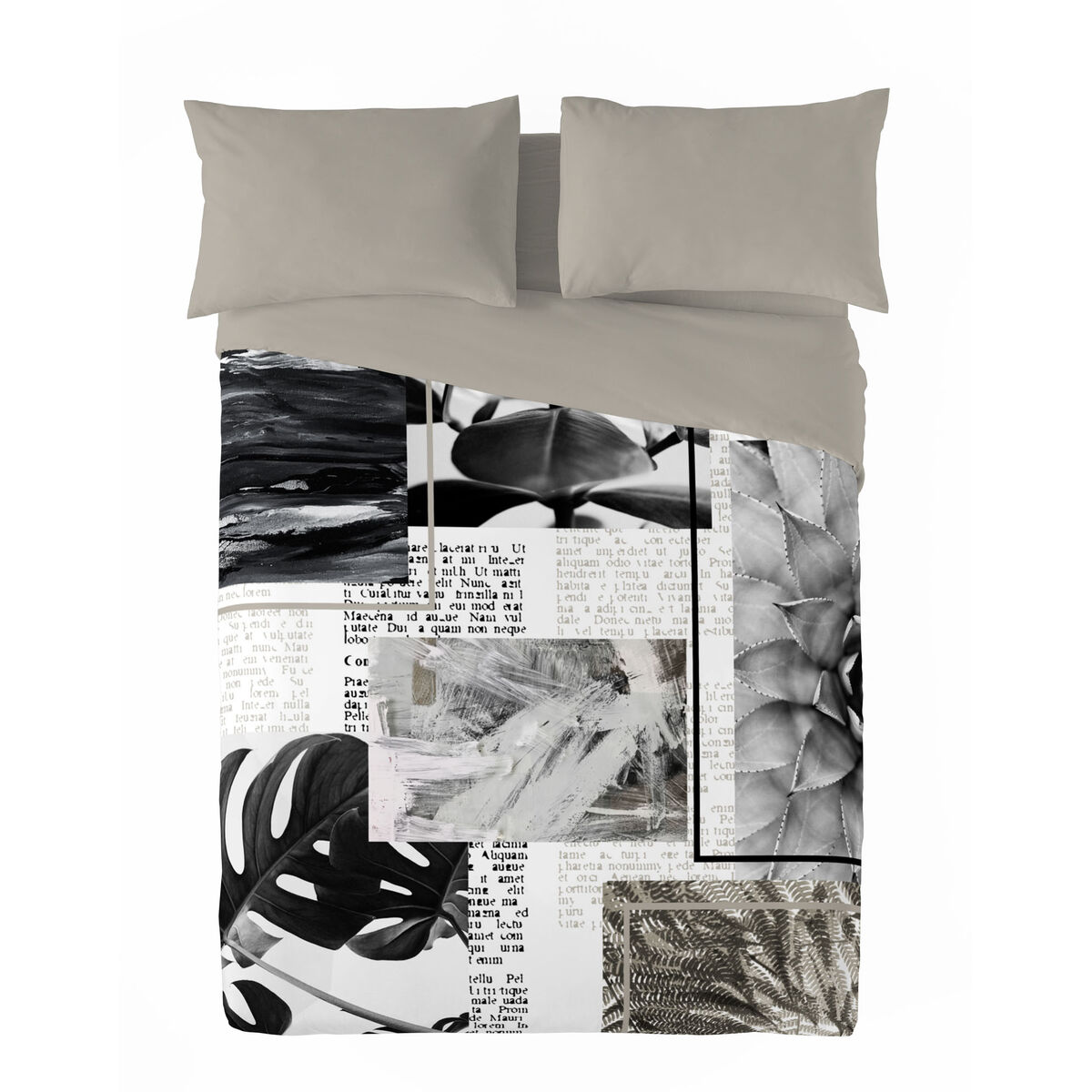 Funda nórdica naturals mone cama de 180 3 piezas 260 x 220 cm