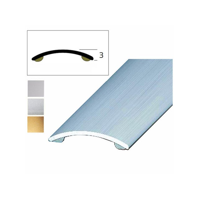 Tapis de couloir adhésif rond tout or sat. 90 30X3