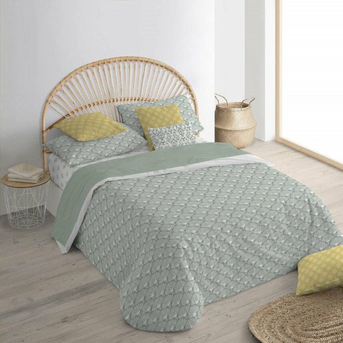 Housse de couette en lin lavé, Linot - Ecorce - 230 x 220 cm | Leroy Merlin