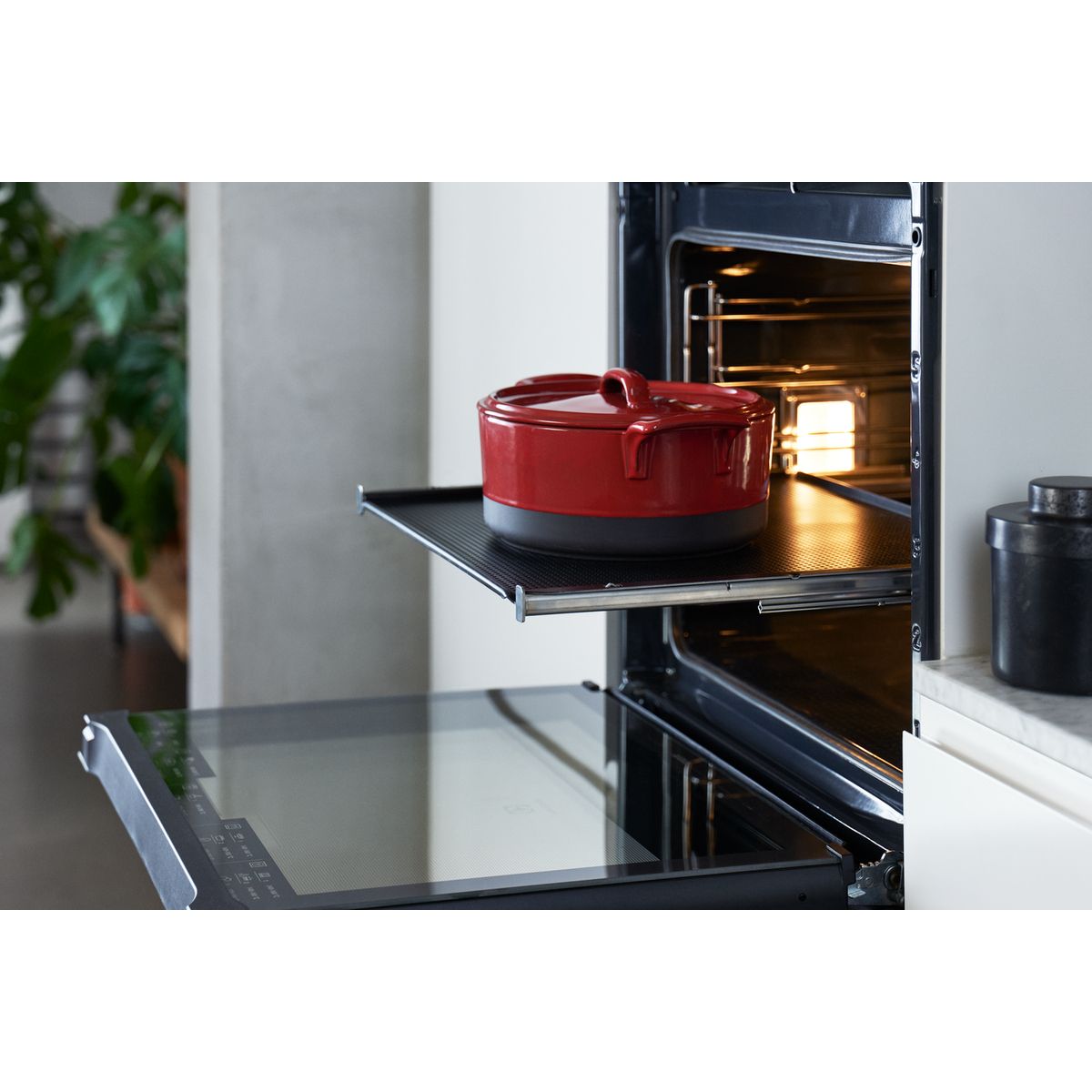 Guida Telescopica Aeg TR2LV Estensione Parziale Due Livelli per Forno Acciaio Inossidabile - 3