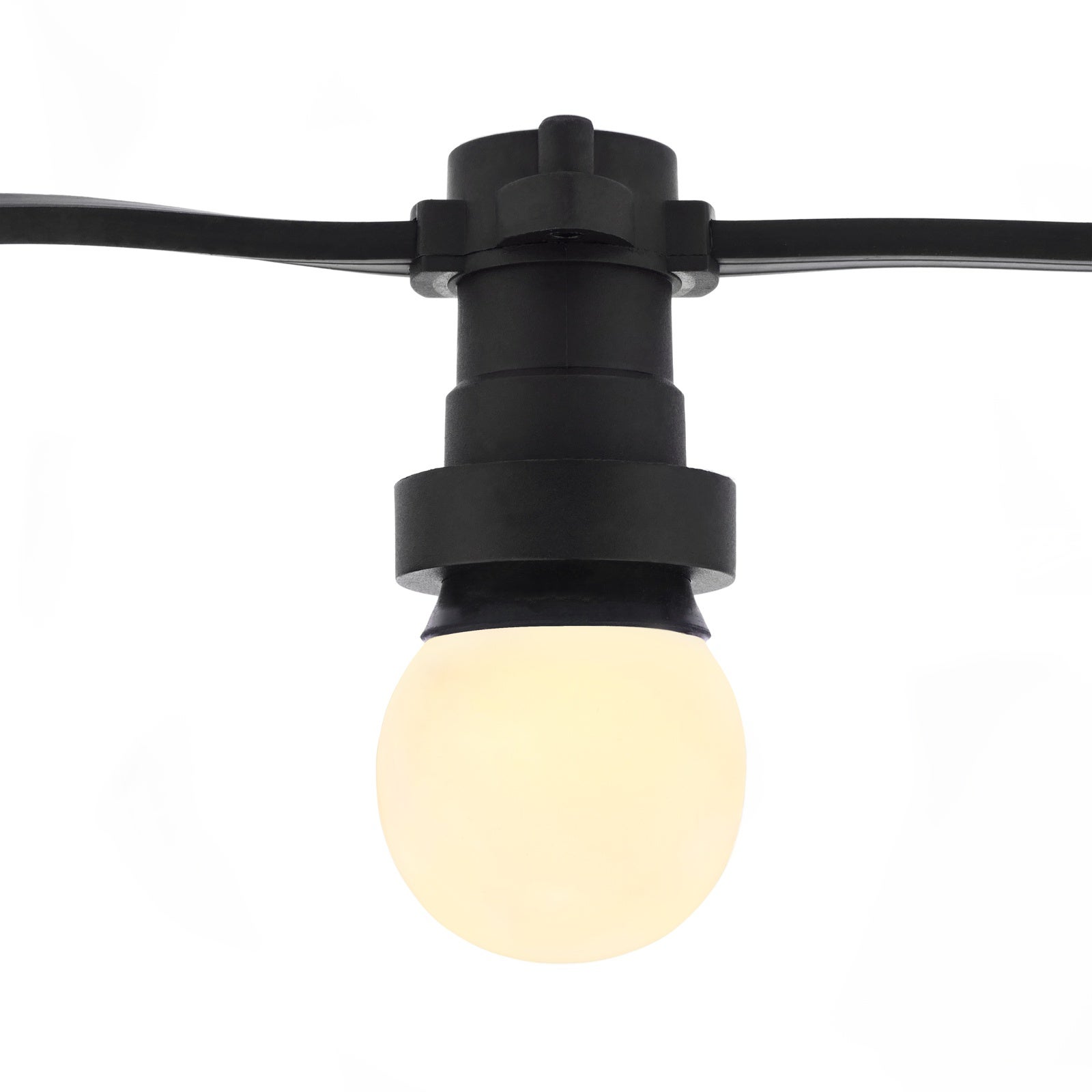 Lampadina LED E27 230VAC 1,5W 65x45mm G45 luce bianco caldo - 5