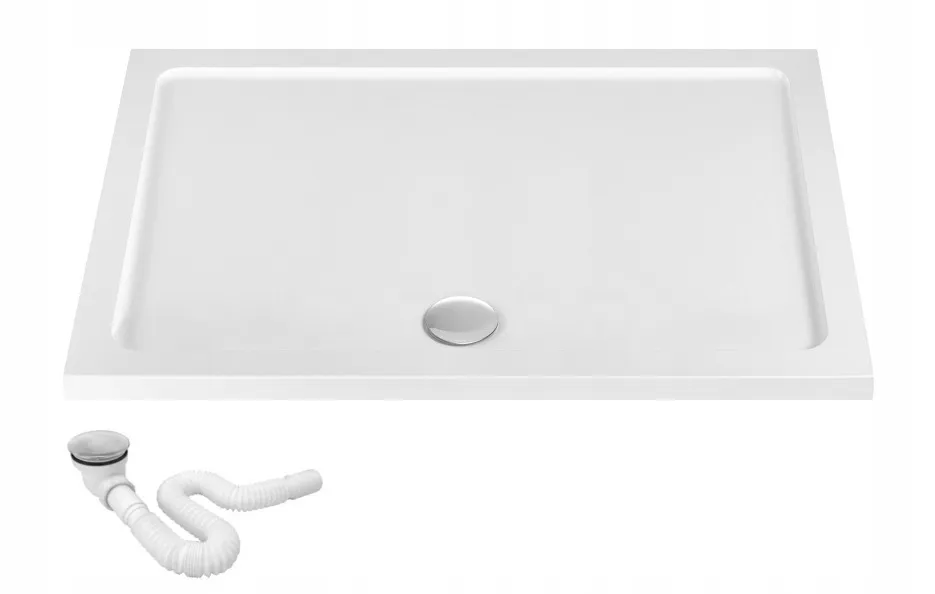 Brodzik Do Kabiny Prysznicowej Rea Savoy Biały 100 X 80