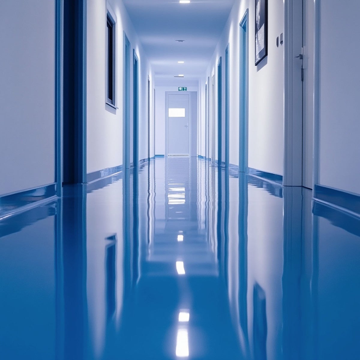 Résine epoxy autolissante sols - REVEPOXY AL Bleu signalisation - RAL 5017 - 5 kg - ARCANE INDUSTRIES - 3