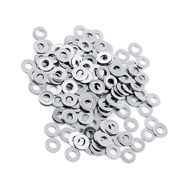 10 Rondelle Piatte Metriche M10 – Acciaio Zincato Da 10 Mm, Grado 8.8, Confezione Da 10 Pezzi - Foto 2