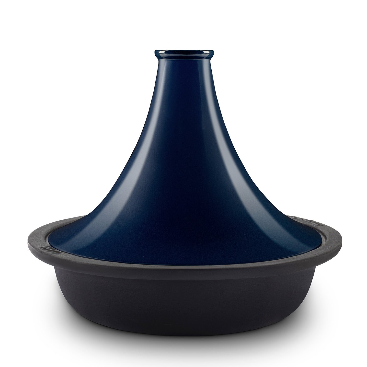 Tajine Marrakech Bleu Nuit 31 Cm - Terre Cuite Artisanale Pour Cuissons Authentiques & Saveurs Intenses