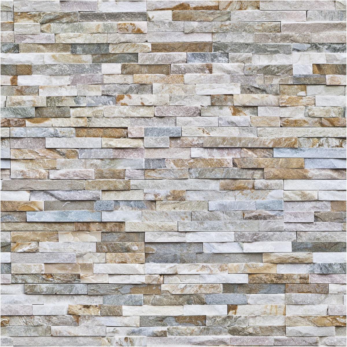 Adesivi pietra Rivestimento in pietra della Hérault - Sticker adesivo - adesivi murali - 50x50cm - 2