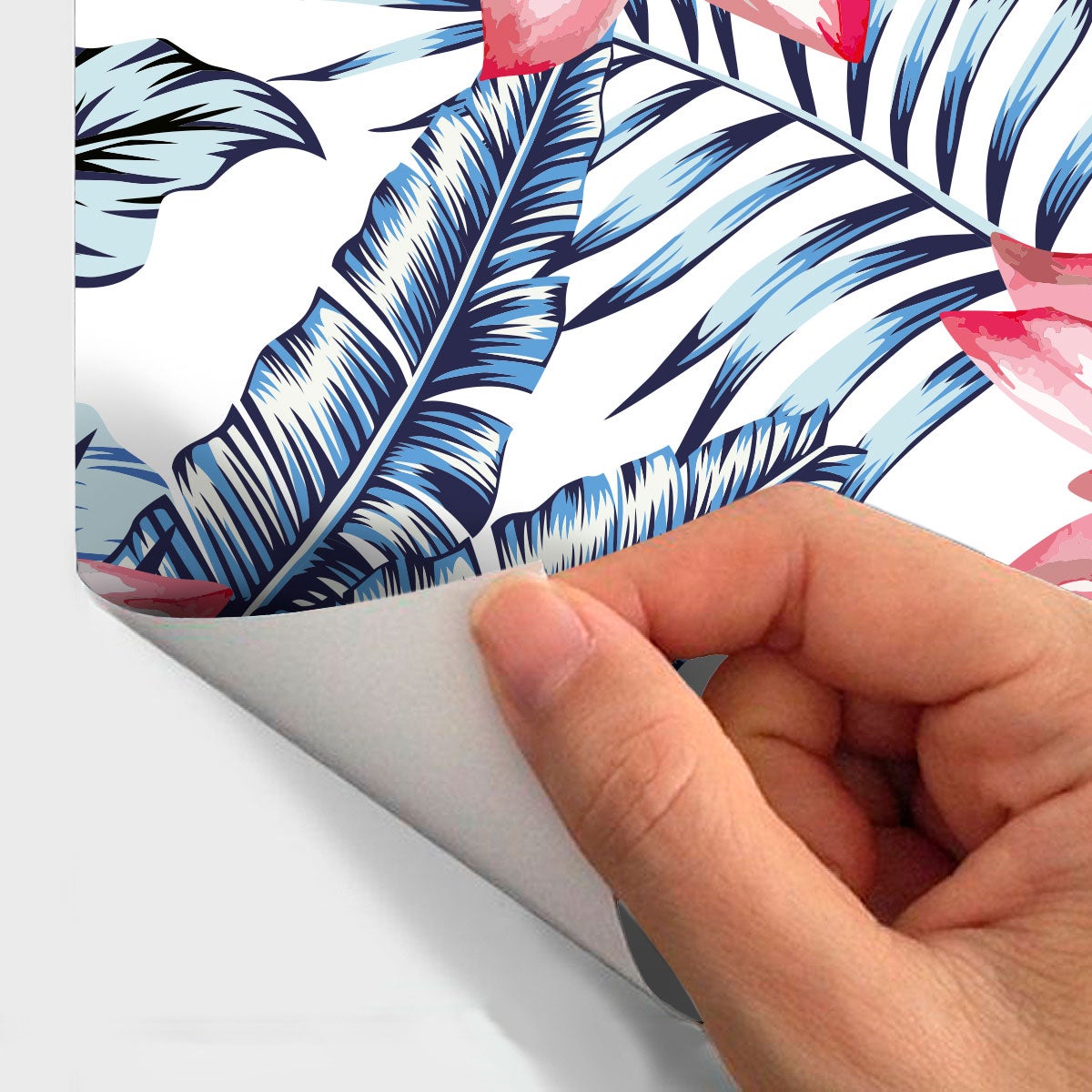 Adesivo carta da parati tropicale Los Teques - Sticker adesivo - adesivi murali - 50x50cm - 4