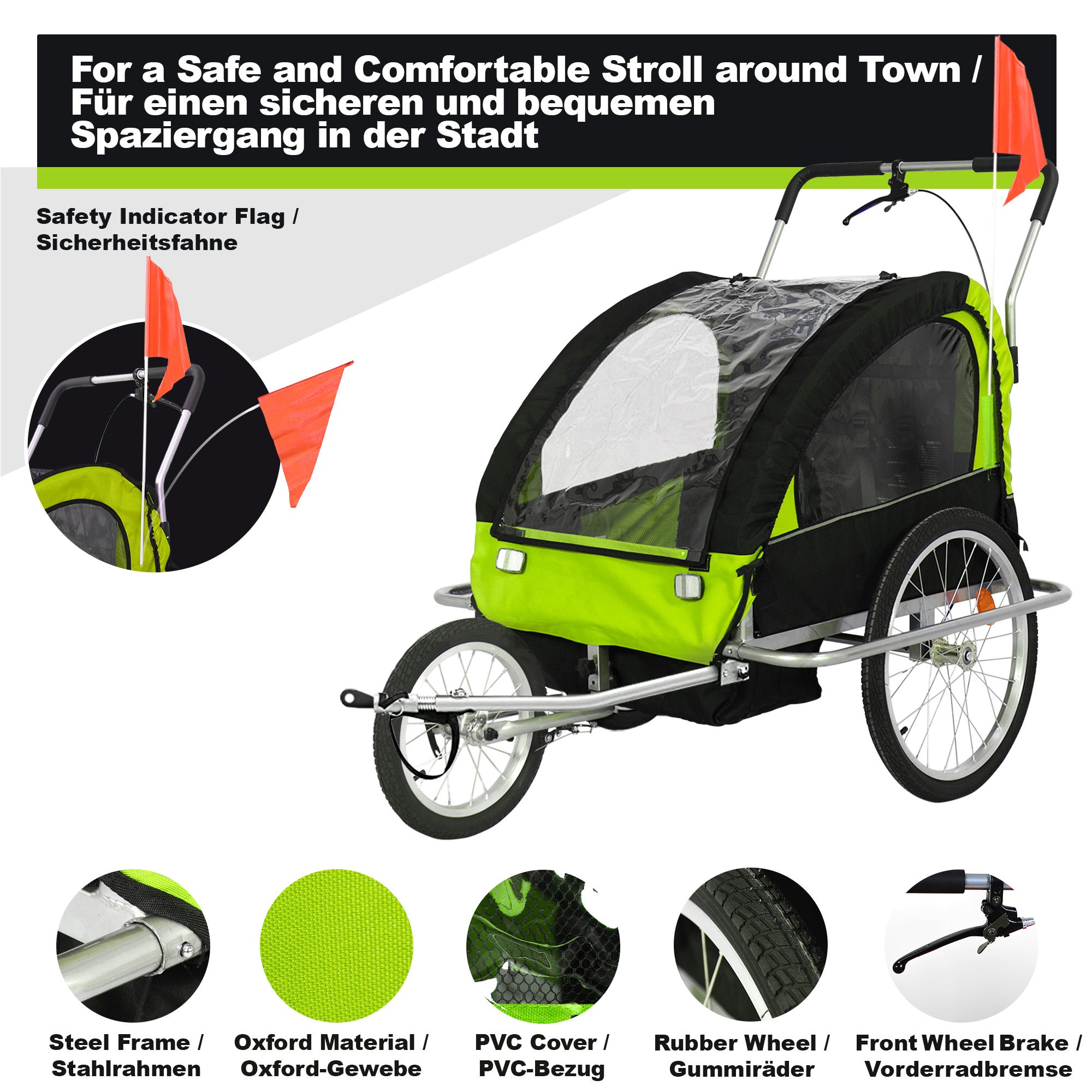 Remorque Vélo Enfant Ã VÃ©lo Jago® Remorque Vélo Pour Enfants