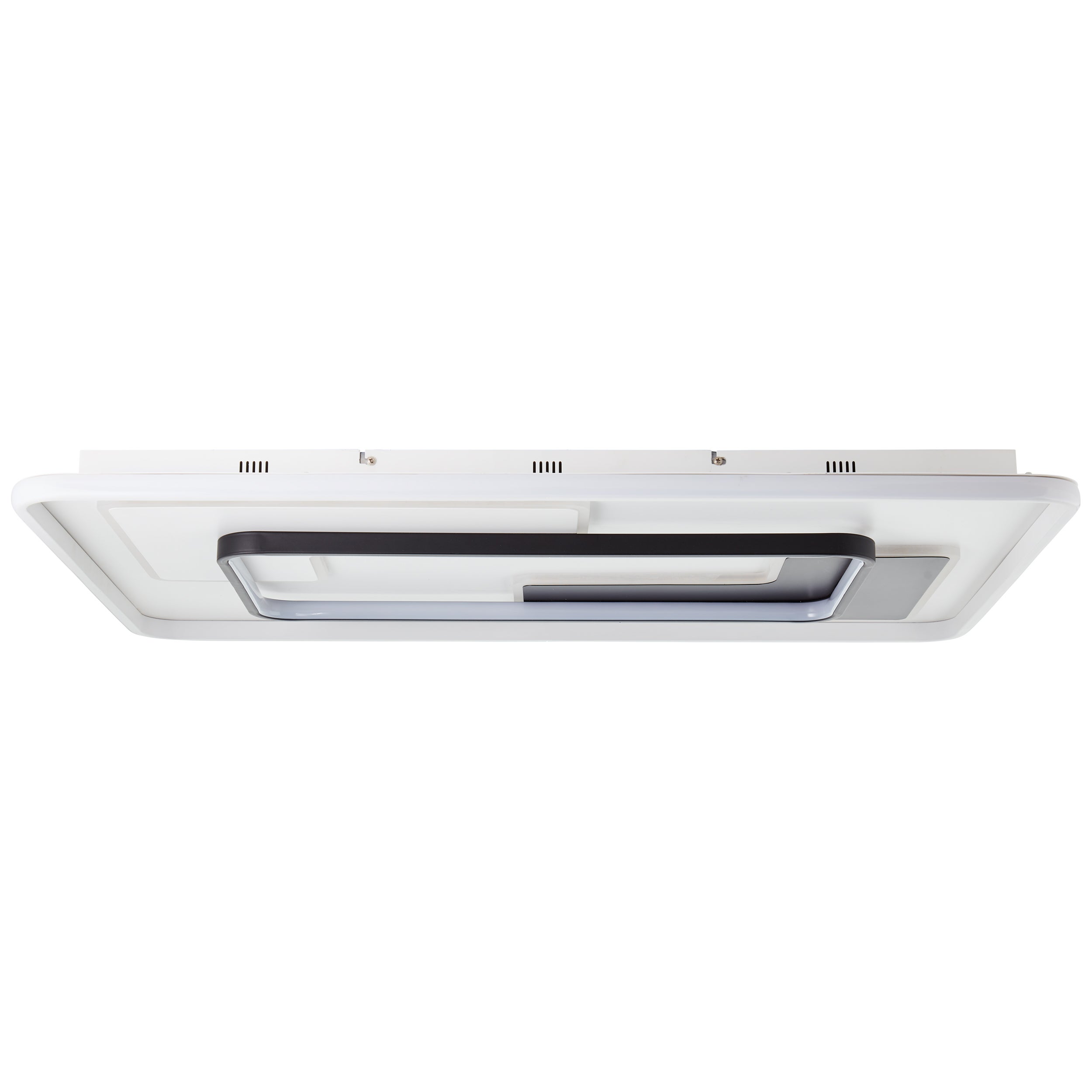 Brilliant Barden LED lampa sufitowa 90x60cm biały/czarny, metal/plastik, 1x 57.1W zintegrowana dioda LED, (strumień świetlny: 7100lm, barwa światła: 3 - 2