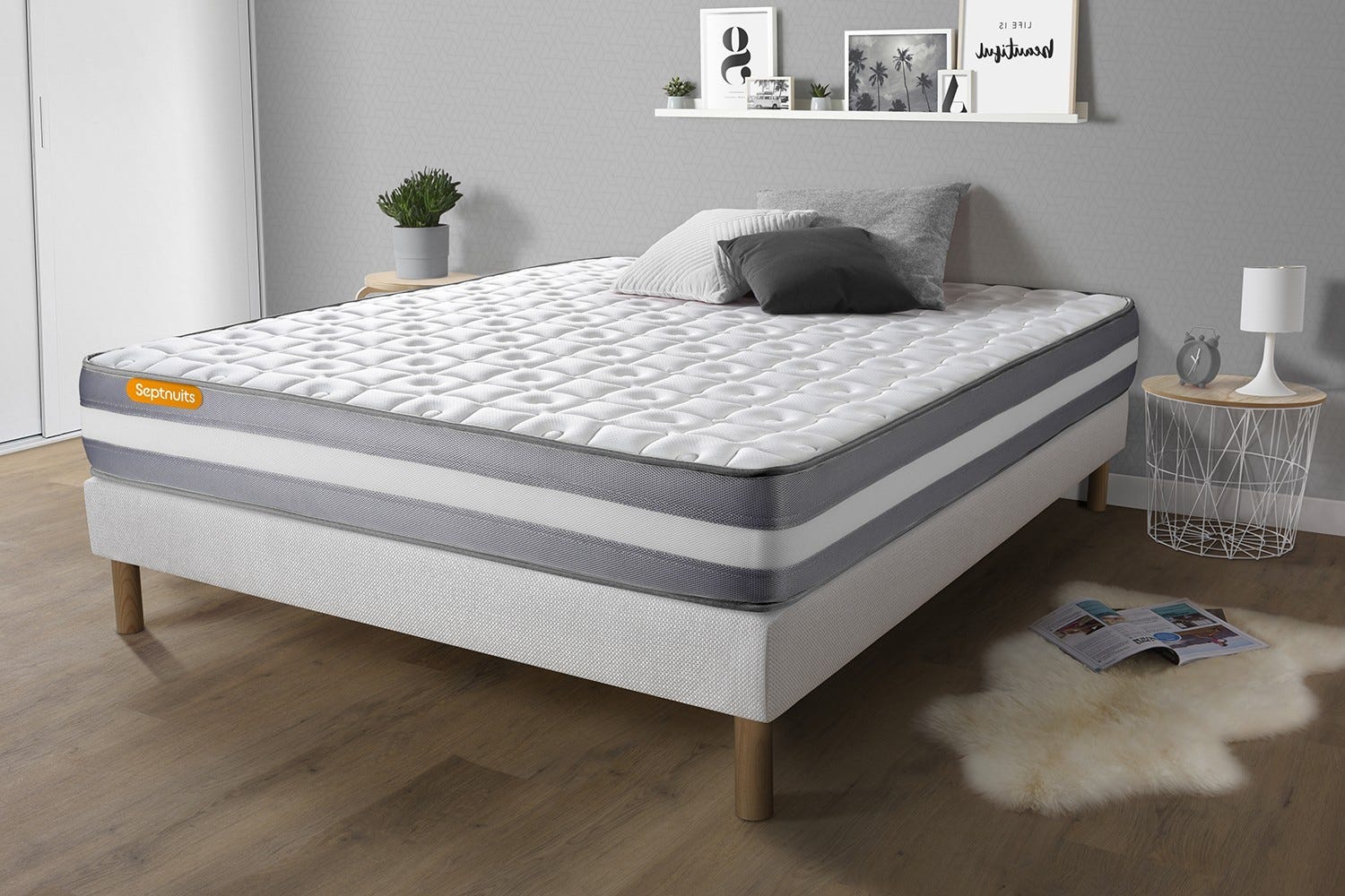 EMMA | Pack Matelas Original + Sommier 140x190 cm | Mémoire de Forme EMMA | Pack Matelas Original + Sommier 140x190 cm | Mémoire de Forme