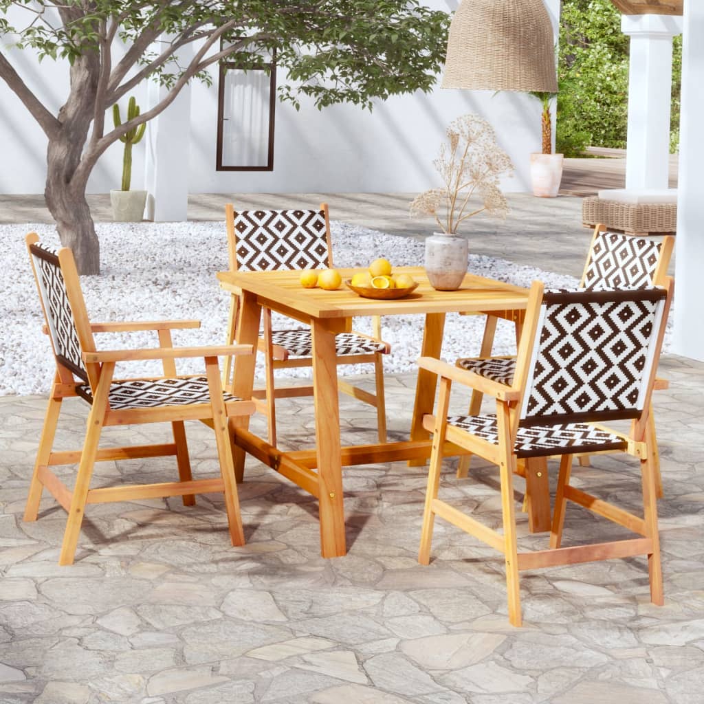 Set Mobili da Pranzo per Giardino pz，Salotti da giardino，Set
