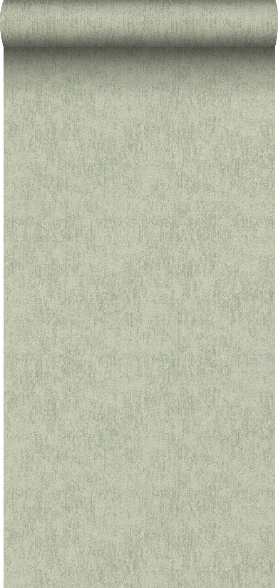 Tapeta lniana tekstura popielatej miętowej zieleni - 280 x 275 cm - SANDERS &amp; SANDERS