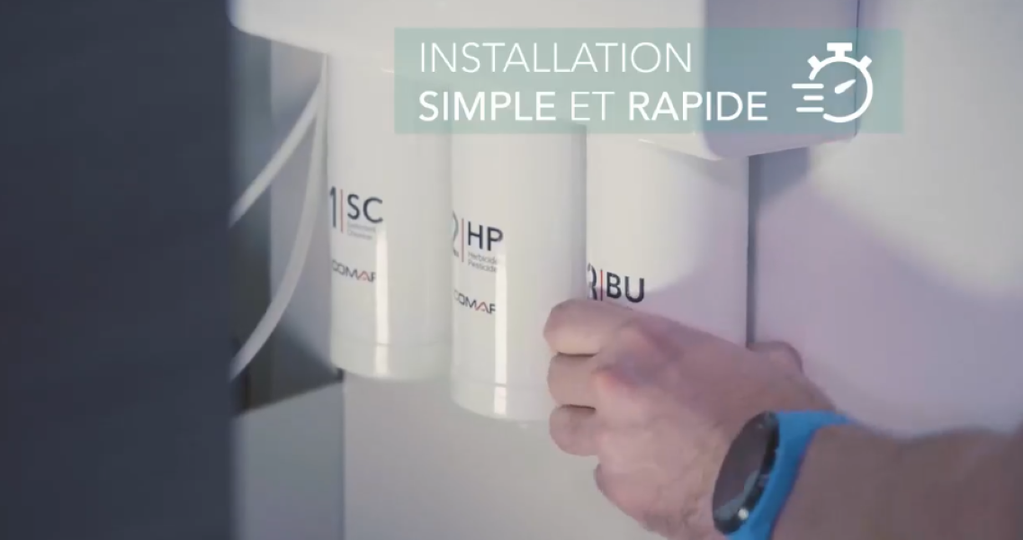 COMAP Cartouche de filtration AQUATIS - 3BU Ultrafiltration Bactéries - Q112022001 - 2