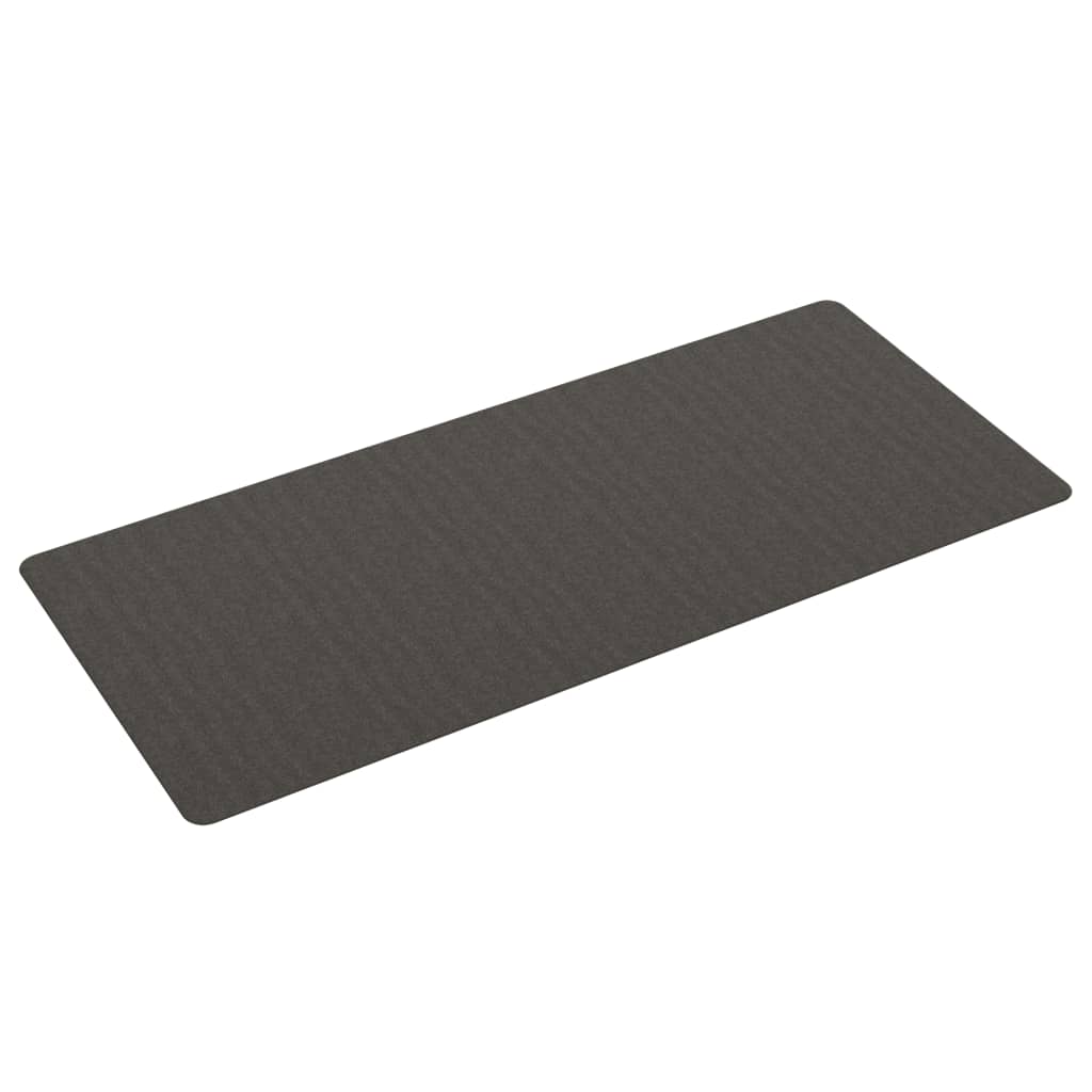 Tapis De Couloir Anthracite 80x180 Cm VidaXL - Polyester Absorbant - Lavable En Machine - Pour Entrée, Salon, Cuisine