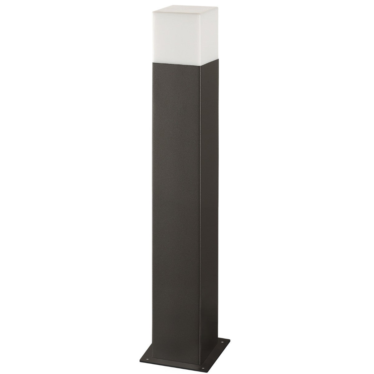 Lampa ogrodowa stojąca New York grafitowa 1xE27x12W IP44 wym: 44 x 7,8 x 7,8 cm aluminium Polux