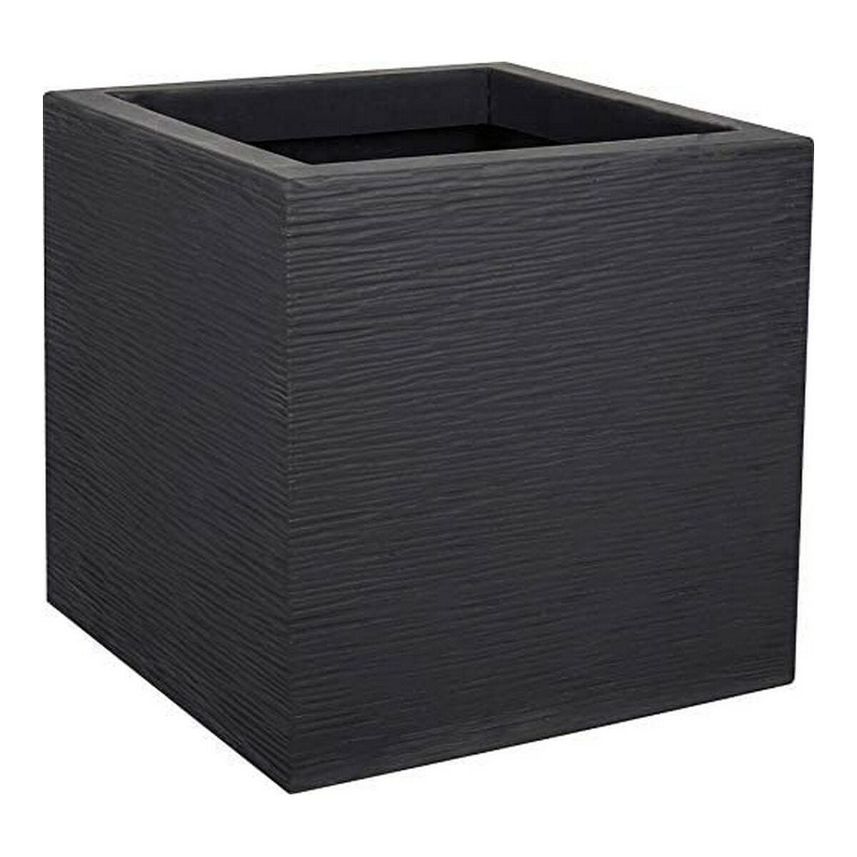 Jardinière carrée Graphit Up 29,5 x 29,5 x 29,5 cm - 21 L - Gris anthracite - Eda - 5