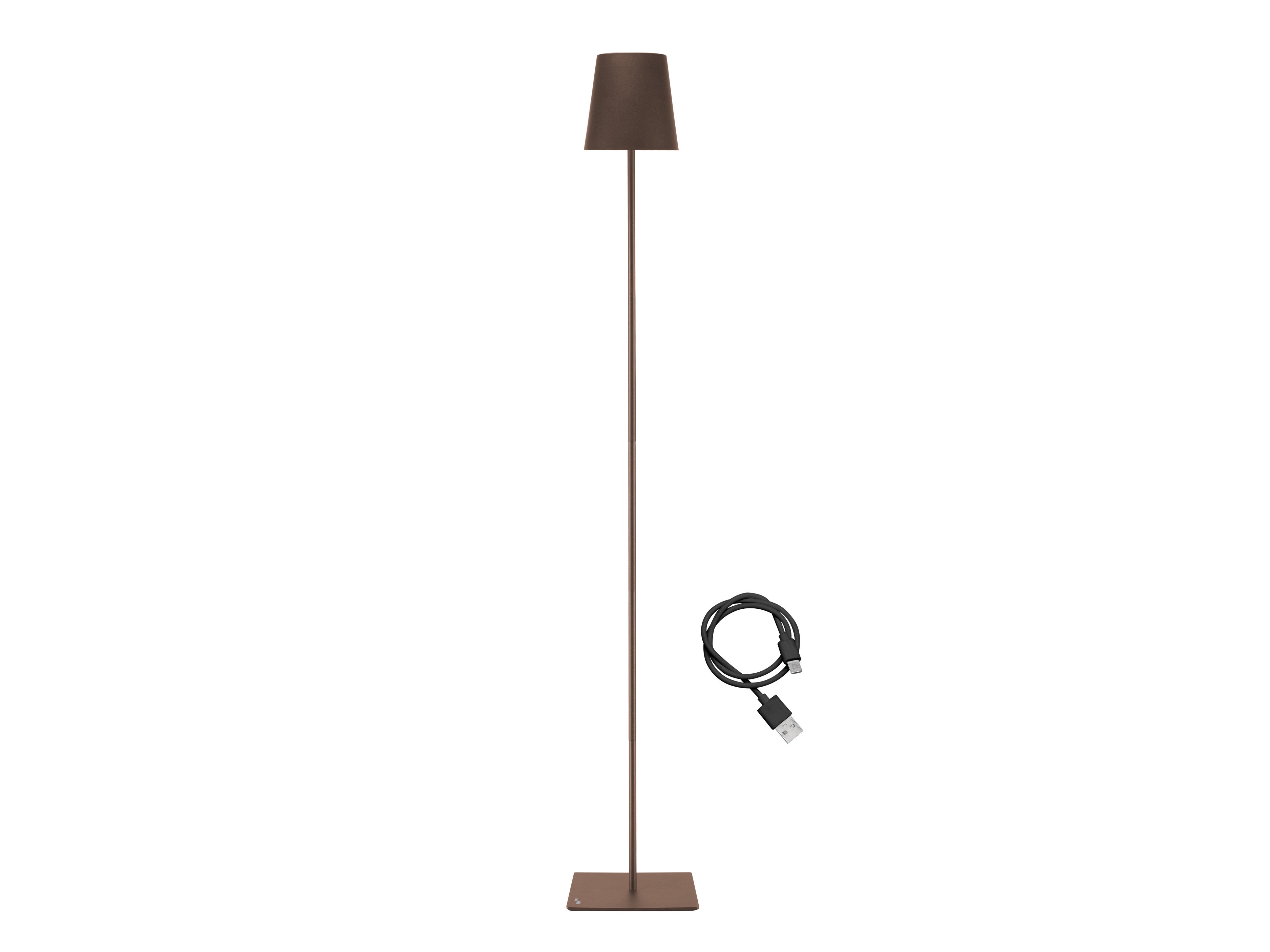 Beper P201UTP306 Lumì Lampe Rechargeable - Lampadaire Et Lampe De Table Hauteur Réglable Avec Interrupteur Tactile Et Fixation Murale