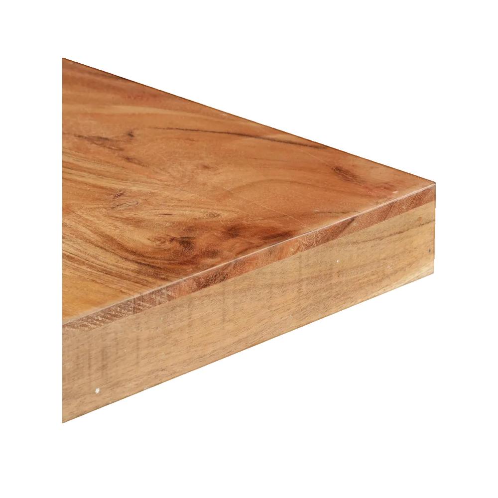 Vidaxl Mesa De Comedor De Madera Maciza De Acacia 160X80x76 Cm , Leroy Merlin