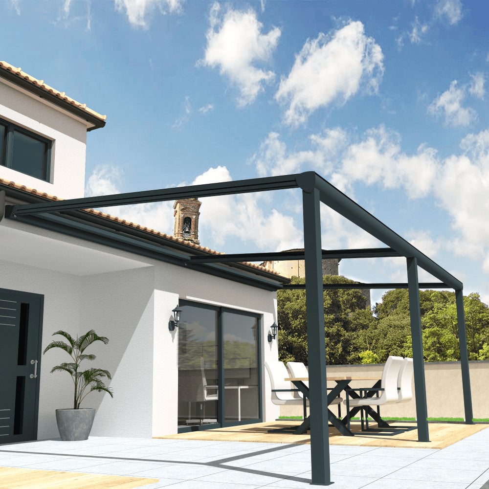 Pergola Anthracite en Aluminium 21 m² - 3