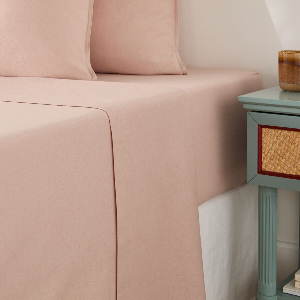 Drap plat, flanelle coton, Clara Rose clair 150 x 250 cm Leroy Merlin — free download